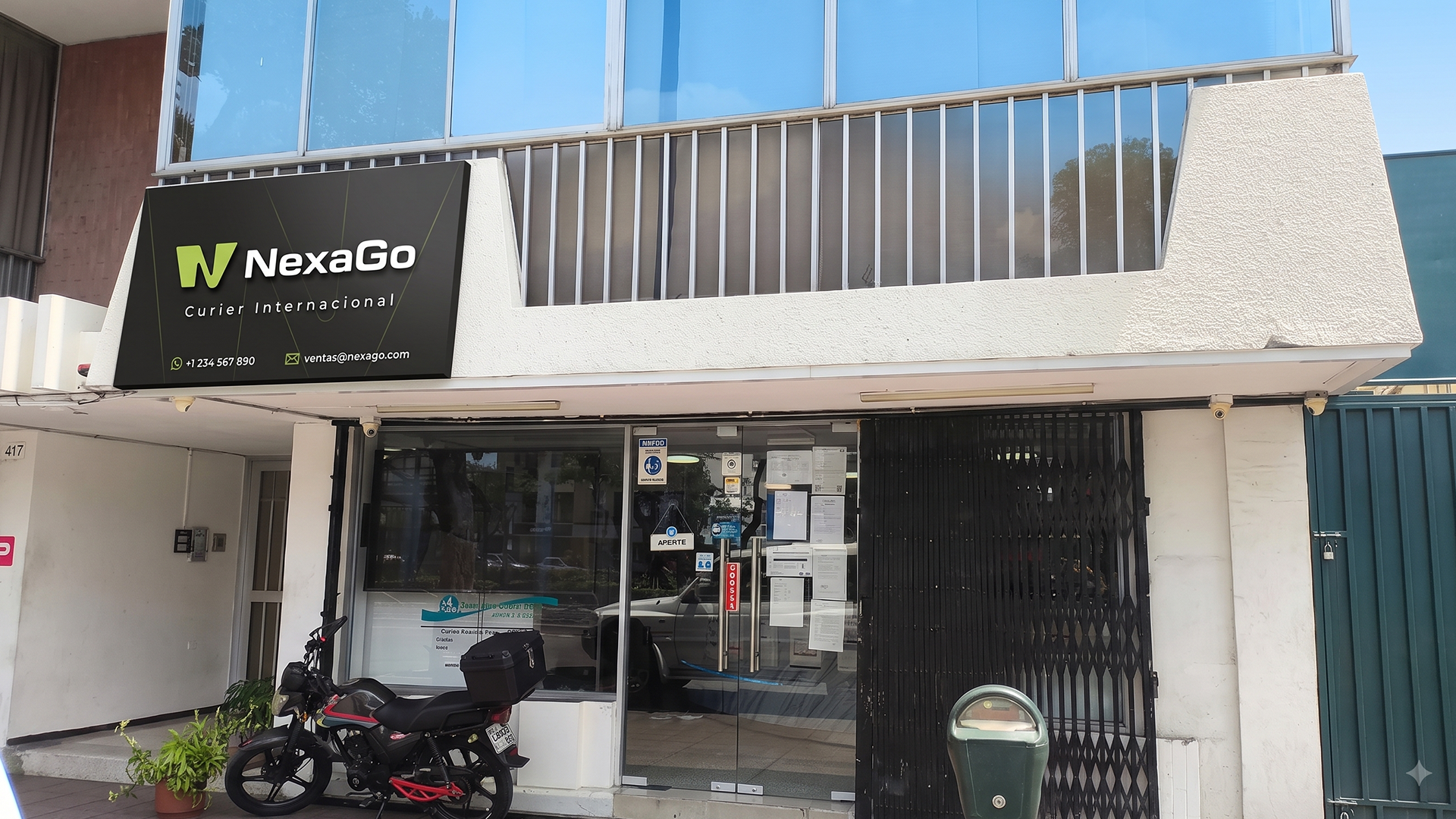 Instalaciones NexaGo Courier & Cargo